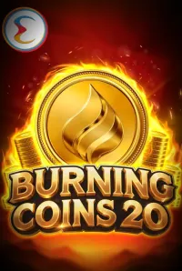 burning coins 20 slot logo