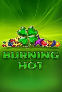 burning hot slot logo
